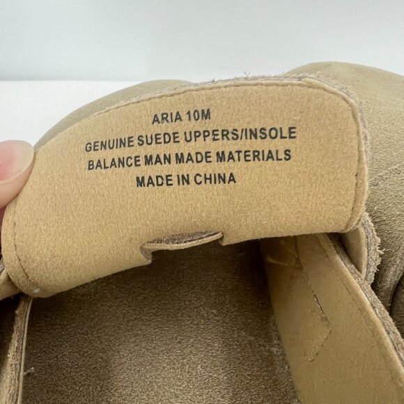 New Haute Hippie Aria 100% Genuine Suede Espadrilles Clogs Women's 10 - Picture 9 of 10